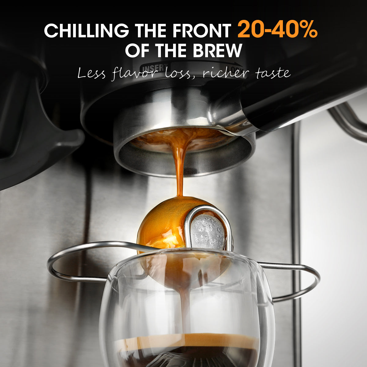 Aieve Espresso Bola Congelada para Café Espresso