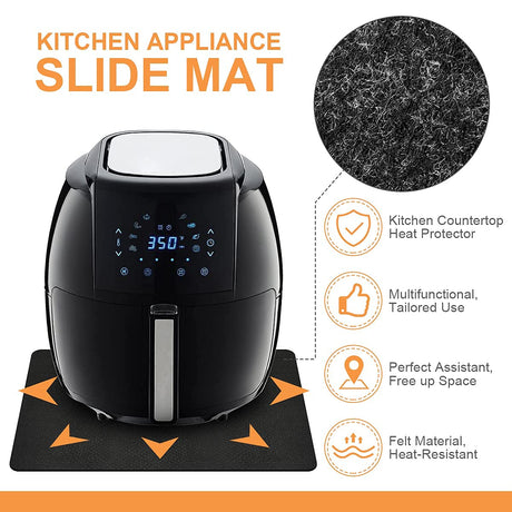 kitchen appliance slide mat