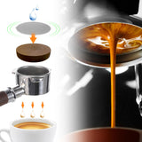 Better distribution of water flow from shower head, more espresso extraction.