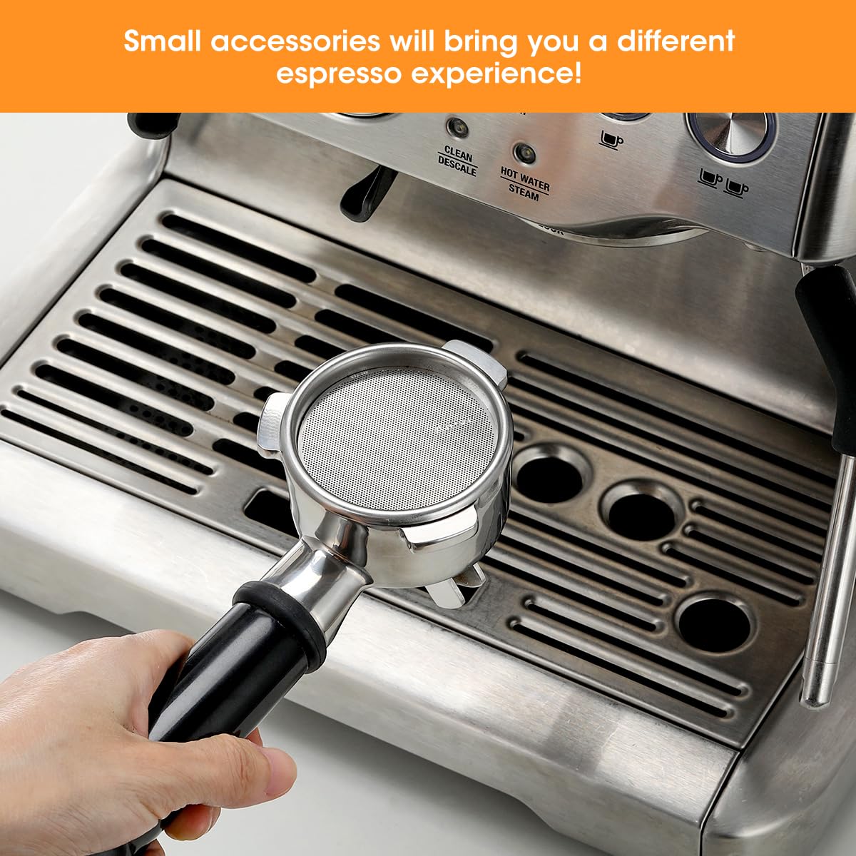 Small accessories will bring you a different espresso experience.