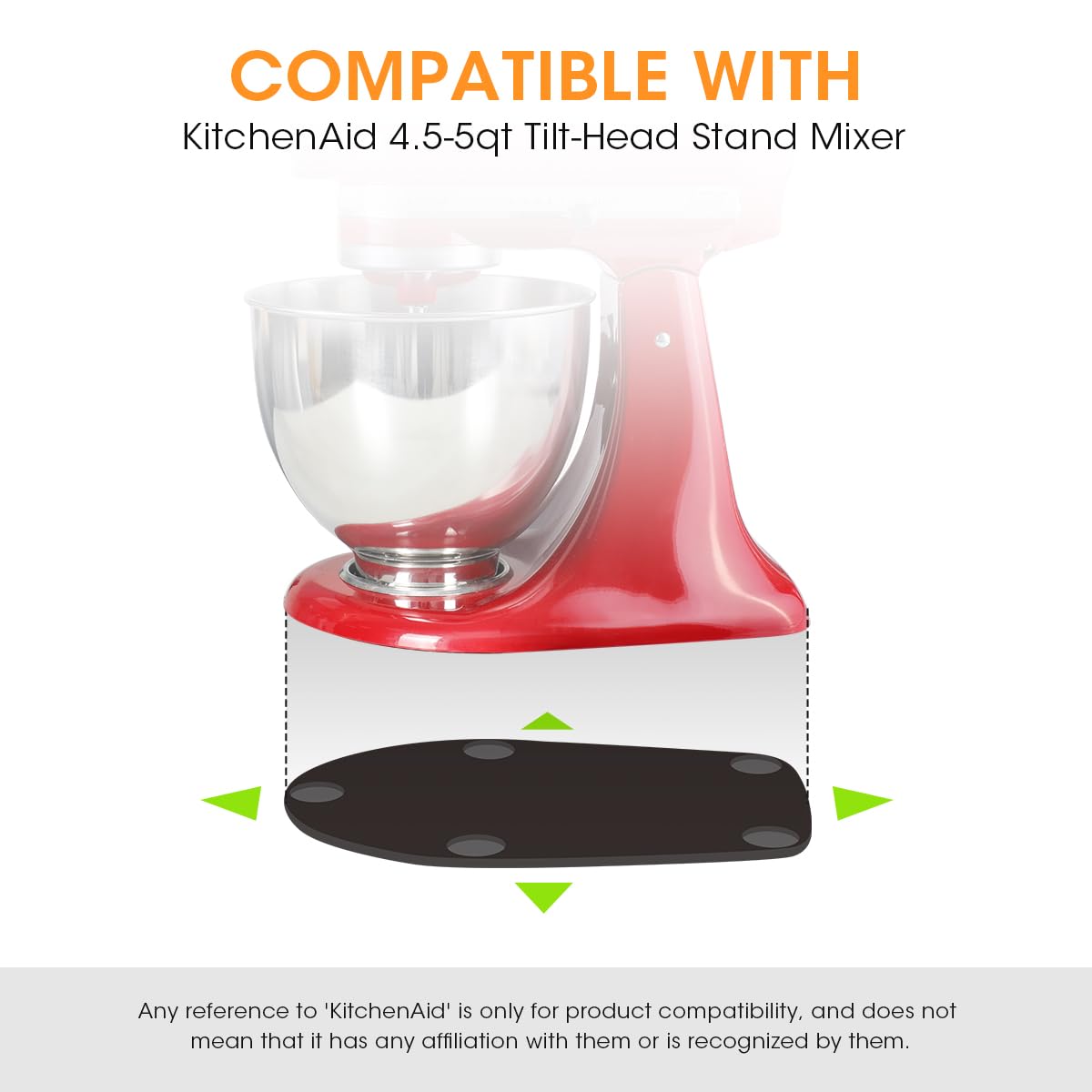 compatible with kitchenaid 4.5-5qt illt-head stand mixer