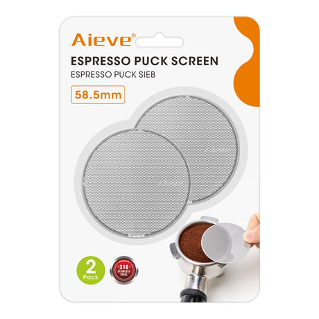 Aieve Espresso Puck Screen-58.5mm