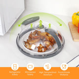 aieve microwave splatter cover: refrigerator safety, microwave safety, high temperature resistant, food-grade material