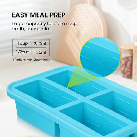easy meal prep, largr capacity for store soup, broth, sause etc