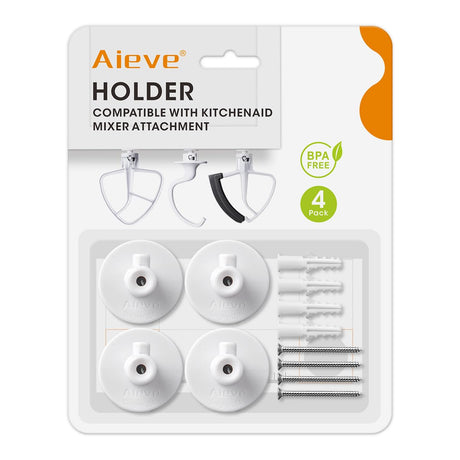 Aieve Stand Mixer Attachment Holders(4 Pack)