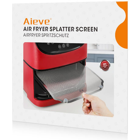 Aieve air fryer splatter screen air fryer spritzschuts,Splatter guard For Cosori 5.8qt Air Fryer