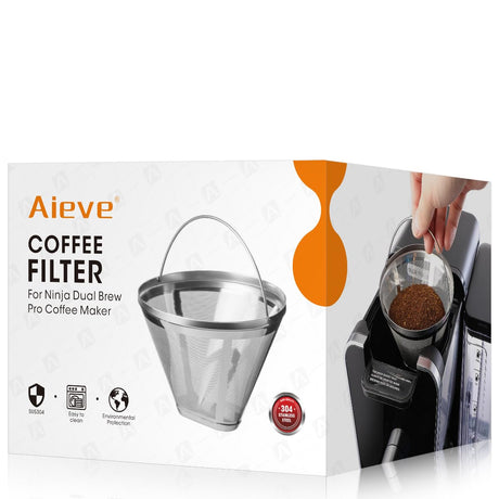 Aieve coffee filter for ninja dual brew pro coffee maker