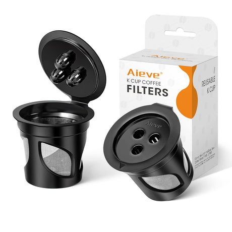 Aieve K Cup Coffee Filters, Reusable K CUP