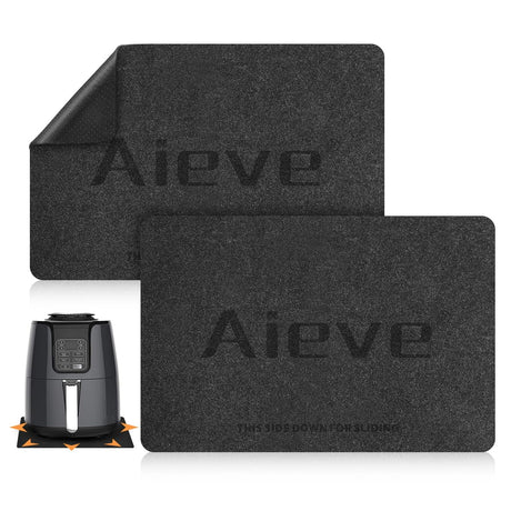 AIEVE Heat Resistant Mat with Appliance Slider Function
