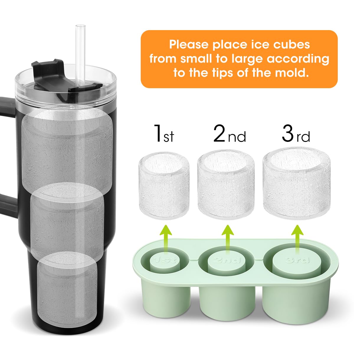  ensuring your drinks stay cold for longer and the straw can easily be inserted into the bottom