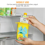 be used for storage foof pouches,yogurt,breast milk,jelly