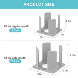 product size of Lid Organizer