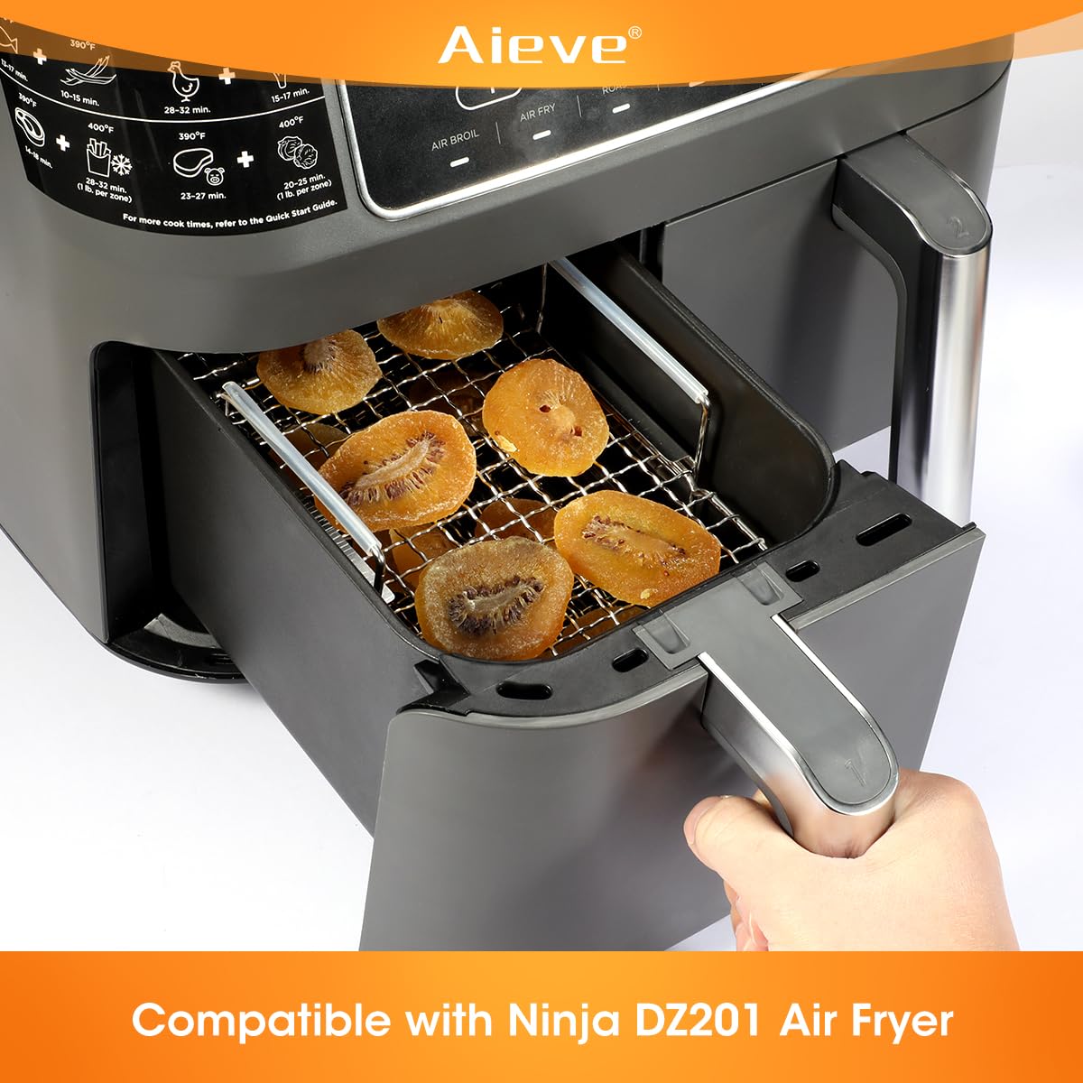 Air Fryer Rack Compatible with Ninja DZ201 Air Fryer