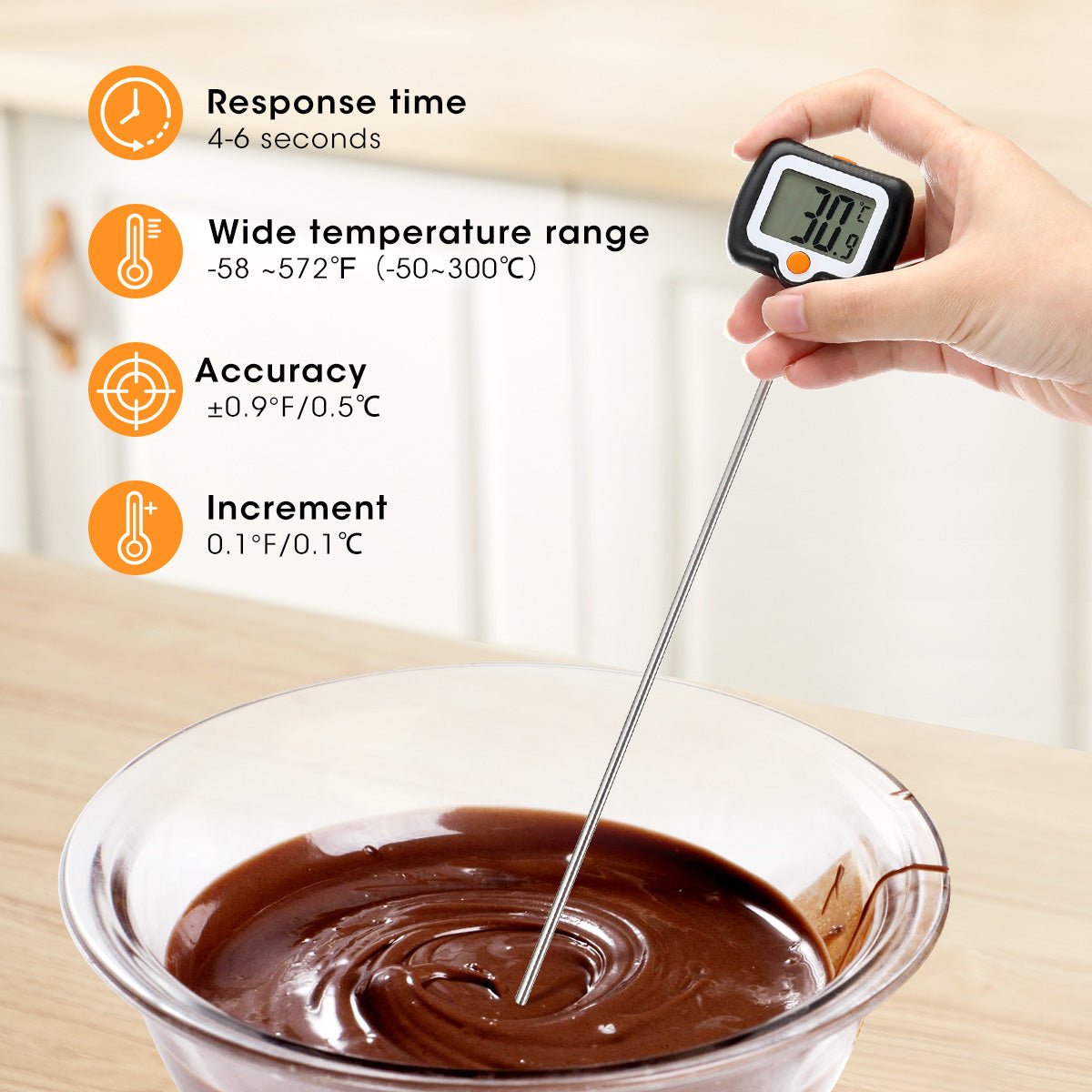 Aieve Chocolate Tempering Thermometer