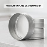 Snack Coater Treat Tins with Lids – 5 oz, 10 Pack
