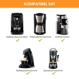 Wide compatibility: The size 48 x 30 cm is compatible with a variety of coffee machine models such as Siemens EQ 6, Philips LatteGo 68, De Longhi Magnifica, CafeRomatica 795, etc.