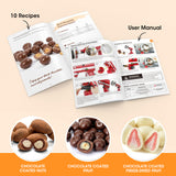 Aieve Snack Coater Coating Pan Attachment For Tilt-Head Stand Mixers