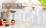 Aieve Silicone Cups for Melting Chocolate- 6pcs